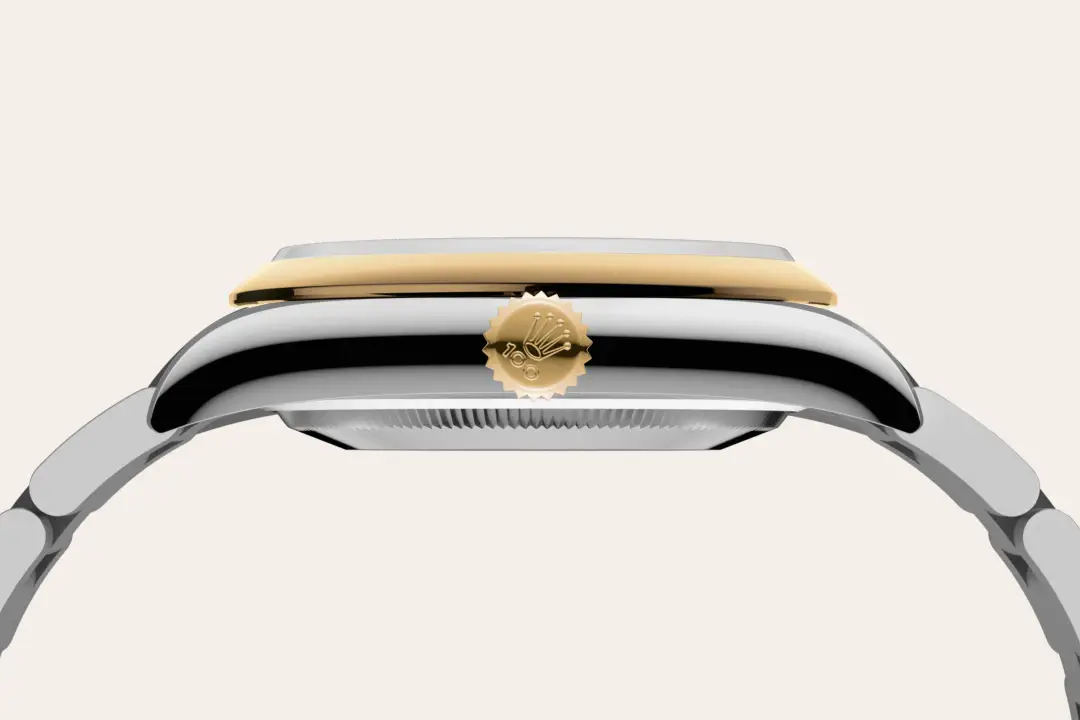 rolex oyster perpetual in yellow rolesor, M126003-0001- watch palace