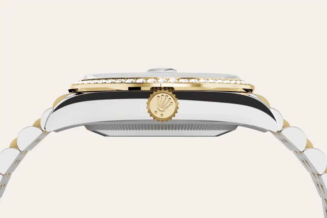 rolex datejust in yellow rolesor, M126283RBR-0039- watch palace