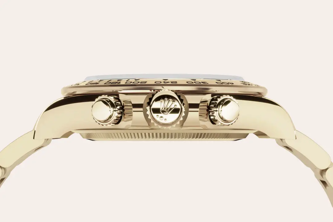 rolex cosmograph daytona in 18 ct yellow gold, M126508-0006- watch palace