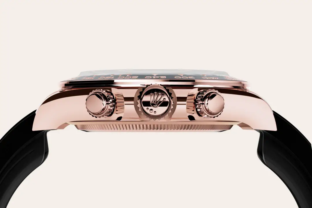 rolex cosmograph daytona in 18 ct everose gold, m126515ln-0006 - watch palace