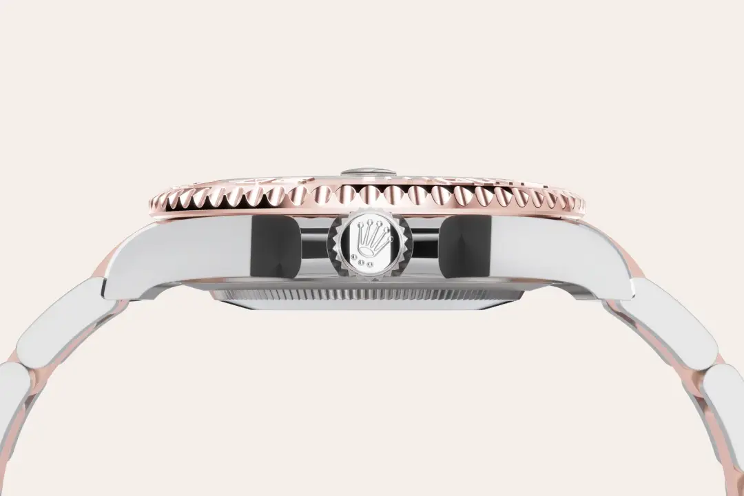 rolex yacht-master in everose rolesor, M268621-0004- watch palace