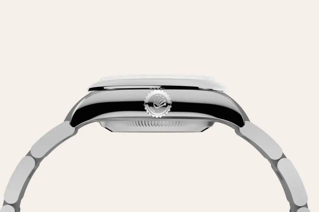 rolex oyster perpetual in oystersteel, m276200-0009 - watch palace