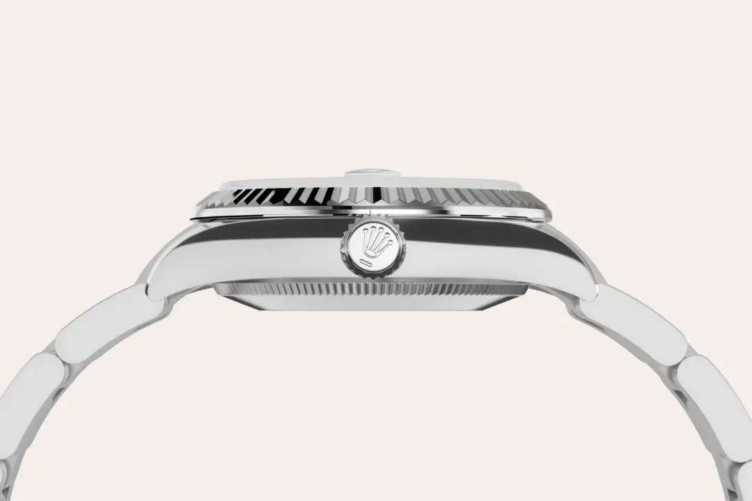 rolex datejust in white rolesor, M278274-0009- watch palace