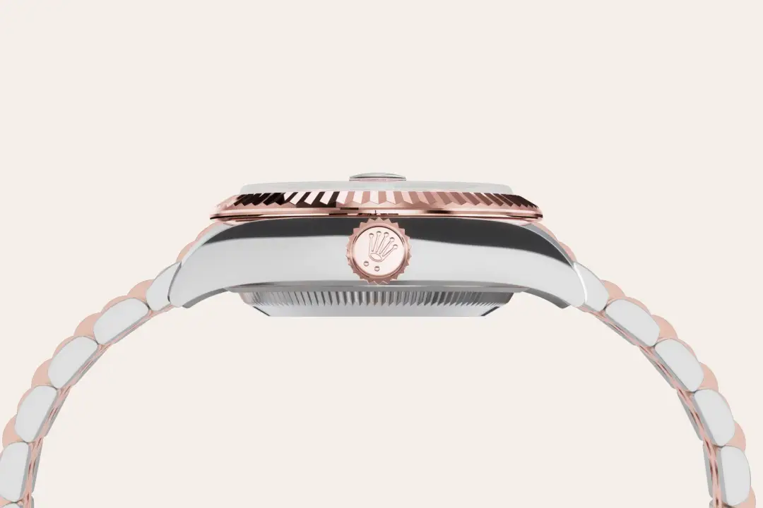 rolex lady-datejust in everose rolesor, M279171-0007- watch palace