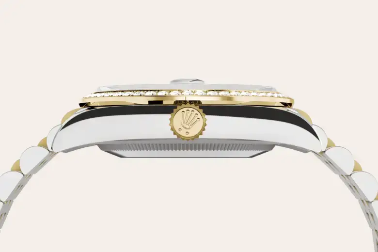 rolex datejust in yellow rolesor, M126283RBR-0039- watch palace