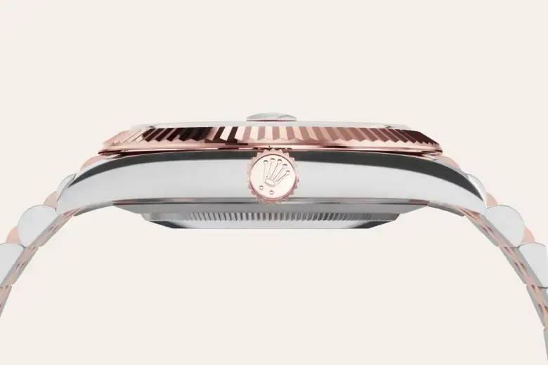 rolex datejust in everose rolesor, M126331-0016- watch palace