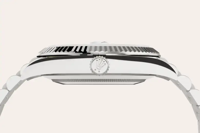 rolex day-date in 18 ct white gold, m228239-0033 - watch palace