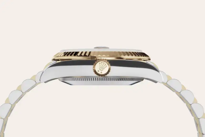 rolex datejust in yellow rolesor, M278273-0030- watch palace