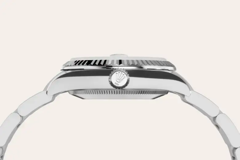 rolex datejust in white rolesor, M278274-0009- watch palace
