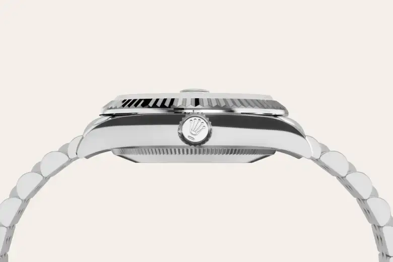 rolex datejust in white rolesor, M278274-0010- watch palace