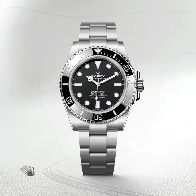 rolex submariner in oystersteel, m124060-0001 - watch palace, First image