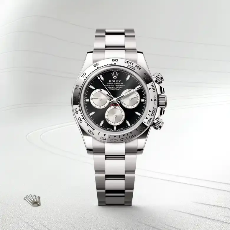rolex cosmograph daytona in 18 ct white gold, m126509-0001 - watch palace, First image