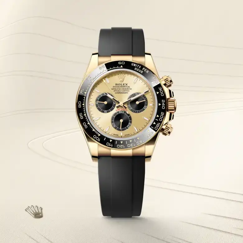 rolex cosmograph daytona in 18 ct yellow gold, M126518LN-0012- watch palace, First image