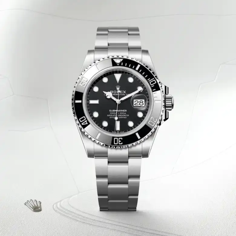 rolex submariner in oystersteel, m126610ln-0001 - watch palace, First image