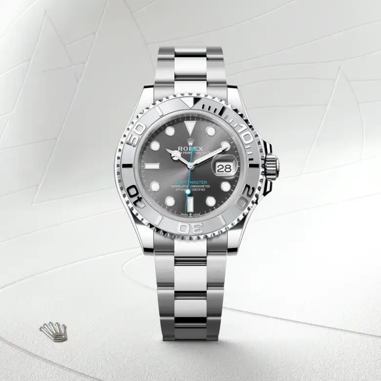 rolex yacht-master in rolesium, m126622-0001 - watch palace, First image