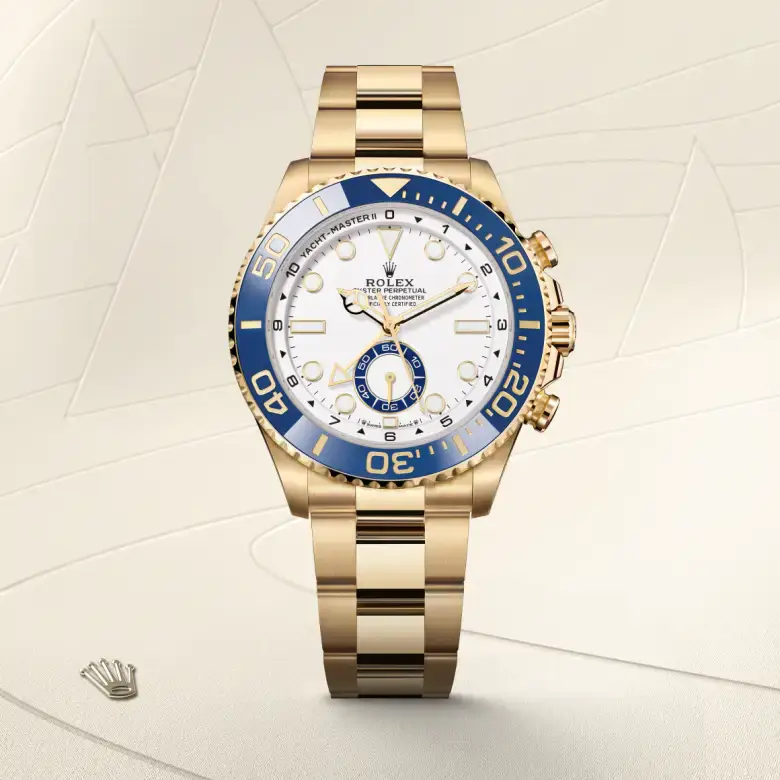 rolex yacht-master ii in 18 ct yellow gold, m126688-0001 - watch palace, First image