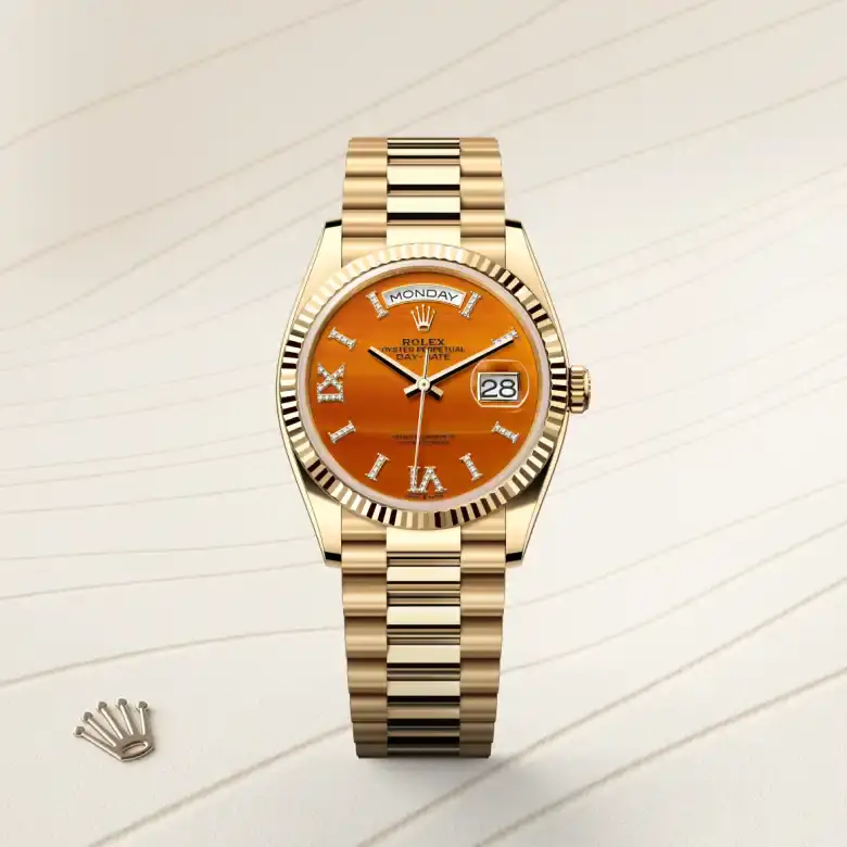rolex day-date in 18 ct yellow gold, M128238-0088- watch palace, First image