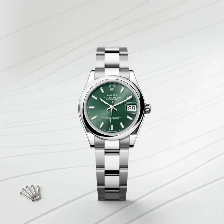 rolex datejust in oystersteel, M278240-0011- watch palace, First image