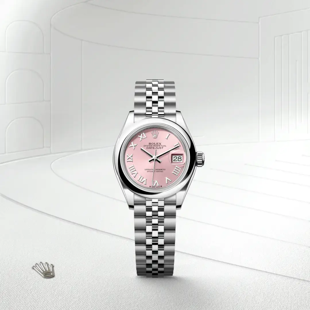 rolex lady-datejust in oystersteel, m279160-0013 - watch palace, First image