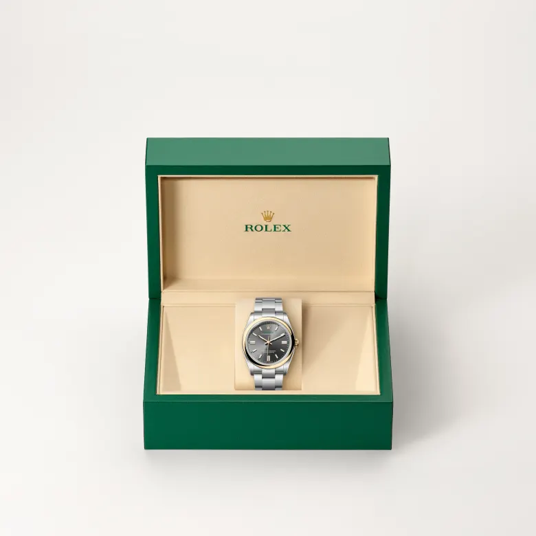 rolex oyster perpetual in yellow rolesor, M126003-0001- watch palace, Second image