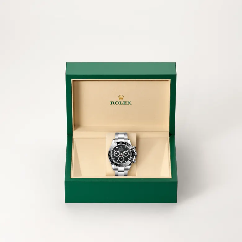 rolex cosmograph daytona in oystersteel, M126500LN-0002- watch palace, Second image