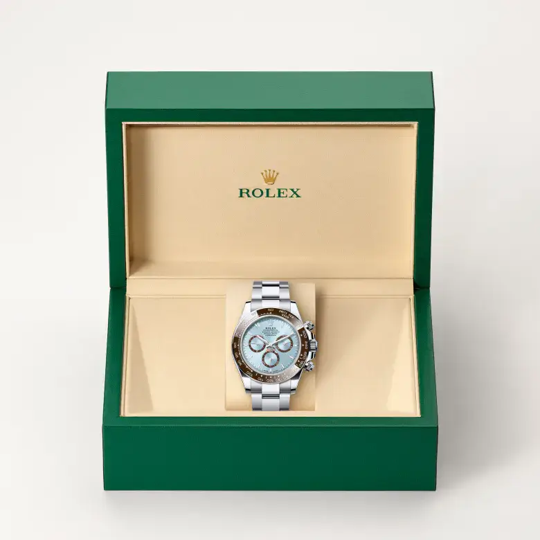 rolex cosmograph daytona in platinum, m126506-0001 - watch palace, Second image