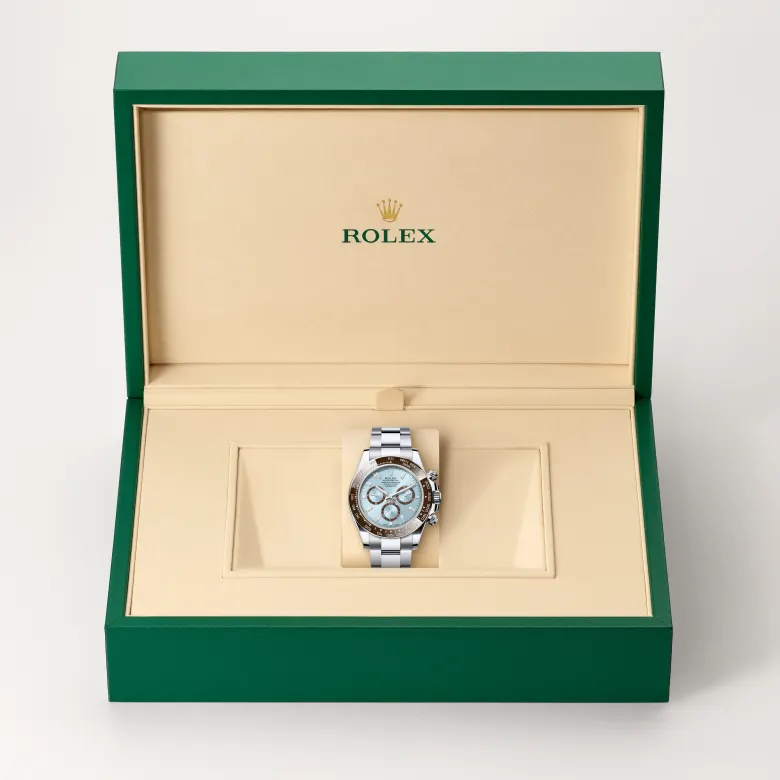 rolex cosmograph daytona in platinum, M126506-0002- watch palace, Second image
