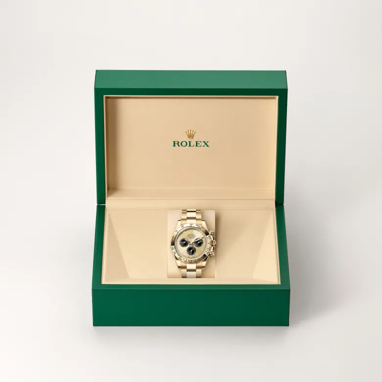 rolex cosmograph daytona in 18 ct yellow gold, M126508-0006- watch palace, Second image