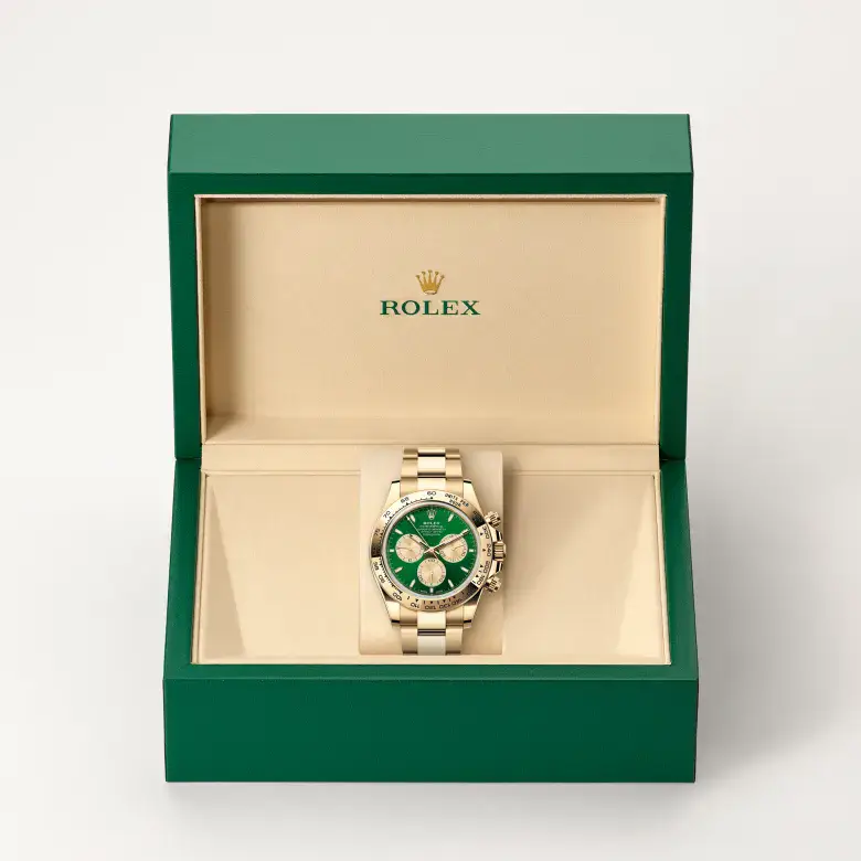 rolex cosmograph daytona in 18 ct yellow gold, m126508-0008 - watch palace, Second image