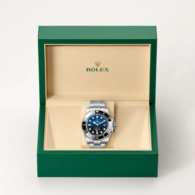 rolex deepsea in oystersteel, m136660-0005 - watch palace, Second image