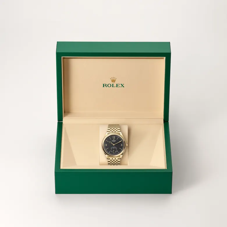 rolex 1908 in 18 ct yellow gold, M52508-0007- watch palace, Second image