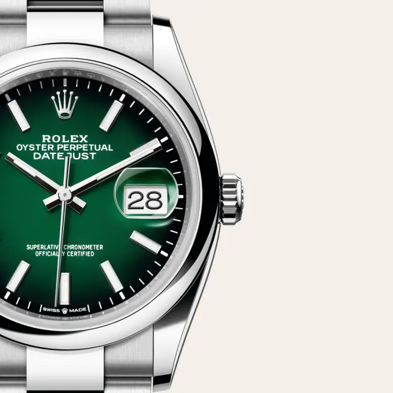 rolex datejust in oystersteel, M126200-0025- watch palace, Third image