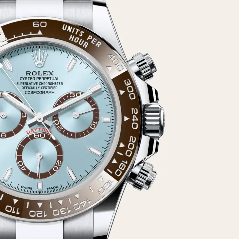 rolex cosmograph daytona in platinum, m126506-0001 - watch palace, Third image