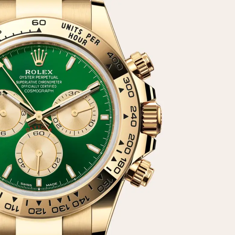 rolex cosmograph daytona in 18 ct yellow gold, m126508-0008 - watch palace, Third image