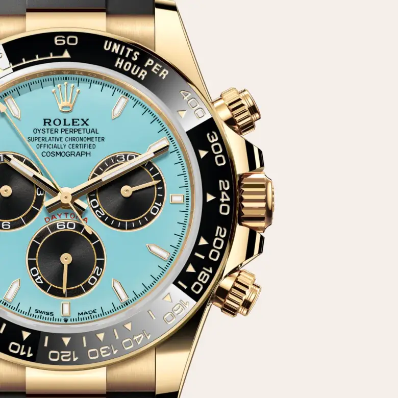 rolex cosmograph daytona in 18 ct yellow gold, M126518LN-0014- watch palace, Third image