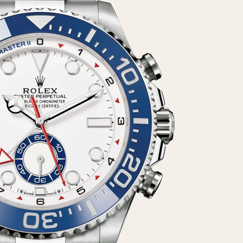 rolex yacht-master ii in oystersteel, m126680-0001 - watch palace, Third image