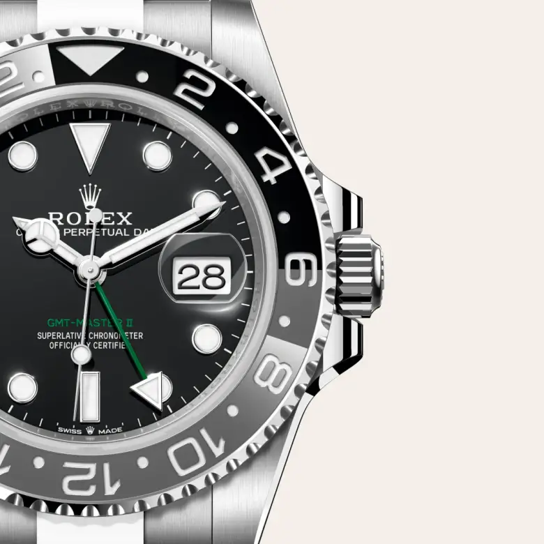 rolex gmt-master ii in oystersteel, M126710GRNR-0004- watch palace, Third image