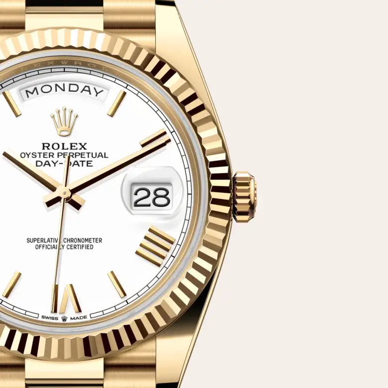 rolex day-date in 18 ct yellow gold, m228238-0042 - watch palace, Third image