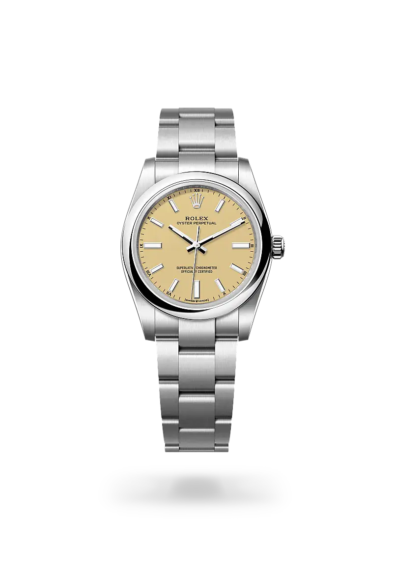 rolex oyster perpetual in oystersteel, m124200-0007 - watch palace