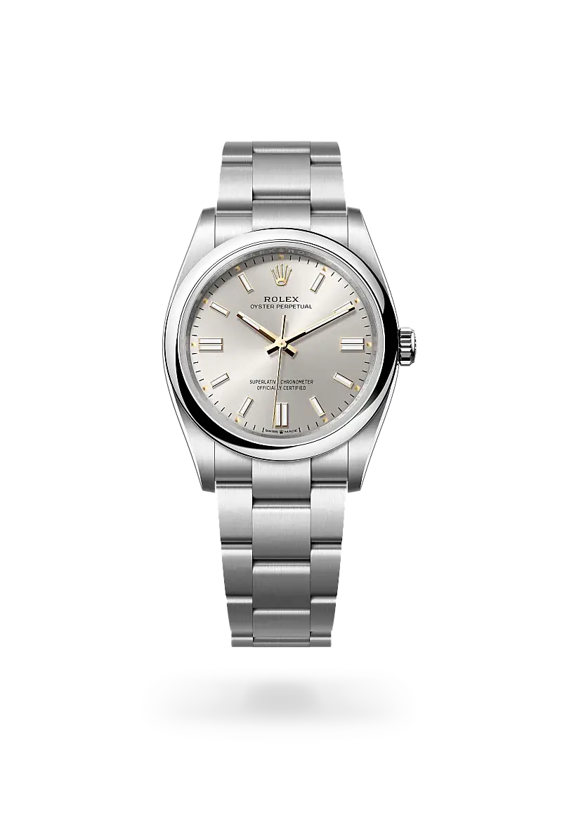 rolex oyster perpetual in oystersteel, m126000-0001 - watch palace