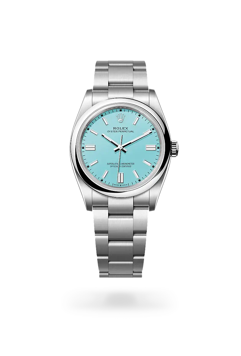 rolex oyster perpetual in oystersteel, M126000-0006- watch palace