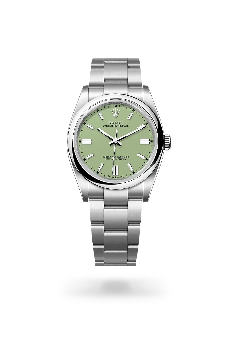 rolex oyster perpetual in oystersteel, M126000-0011- watch palace