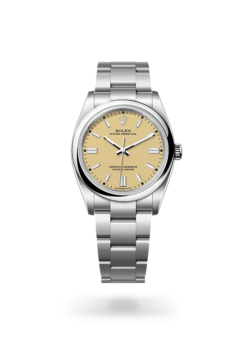 rolex oyster perpetual in oystersteel, M126000-0012- watch palace