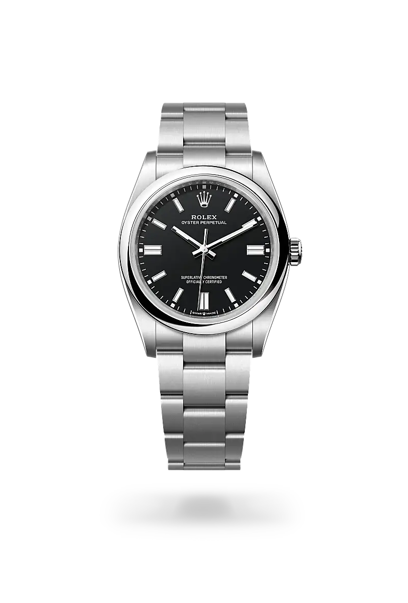 rolex oyster perpetual in oystersteel, m126000-0014 - watch palace