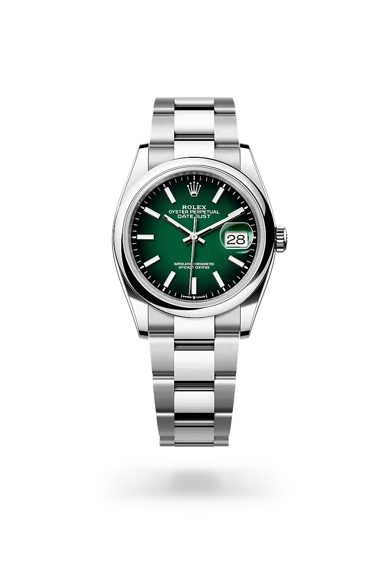rolex datejust in oystersteel, M126200-0025- watch palace