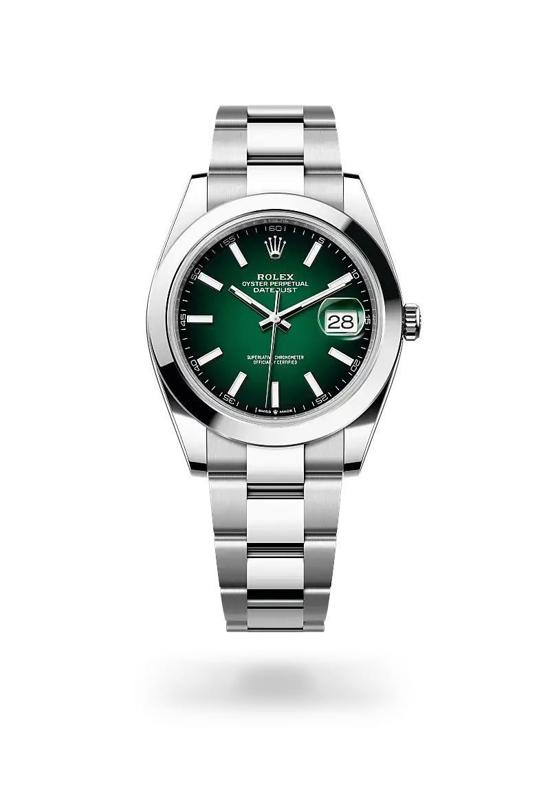 rolex datejust in oystersteel, M126300-0025- watch palace