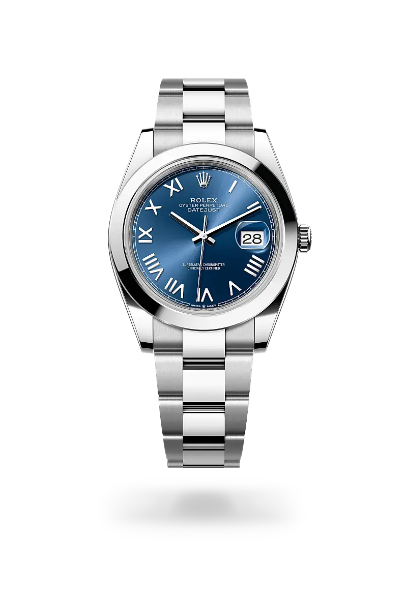 rolex datejust in oystersteel, m126300-0029 - watch palace