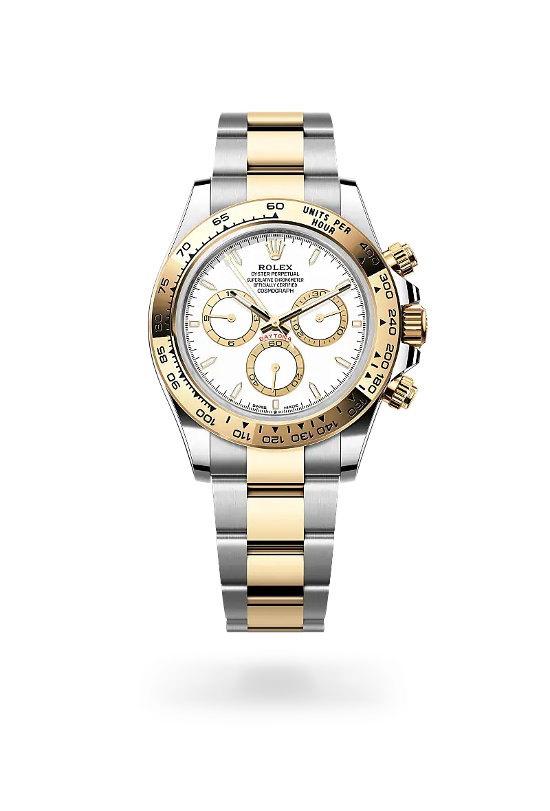 rolex cosmograph daytona in yellow rolesor, m126503-0001 - watch palace
