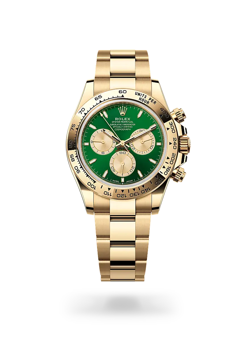 rolex cosmograph daytona in 18 ct yellow gold, m126508-0008 - watch palace