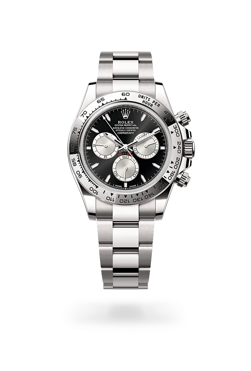 rolex cosmograph daytona in 18 ct white gold, m126509-0001 - watch palace